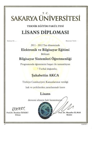Bilgisayar Sistemleri ��retmenli�i