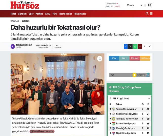 Daha Huzurlu Bir Tokat Nas�l Olur