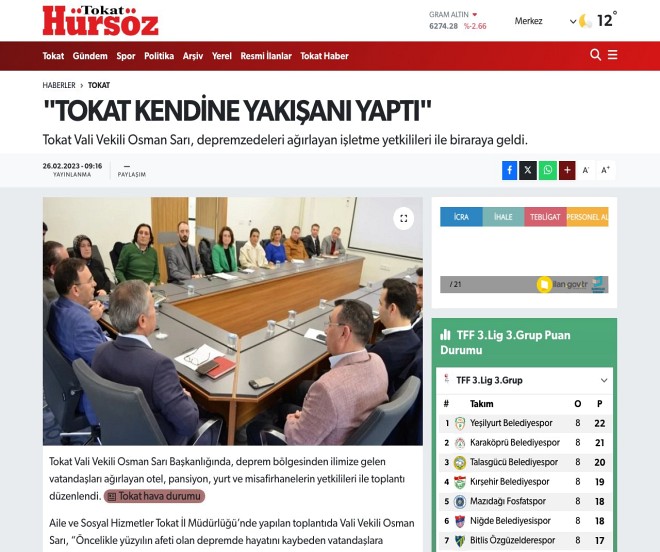 Tokat Kendine Yak��an� Yapt�