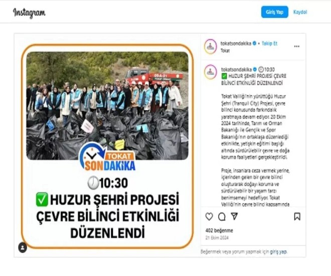 Huzur �ehri Tokat Proje Sitesi: Bas�nda Biz Ar�ivi