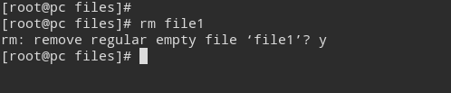 Linux Dizin ve Dosya Silme